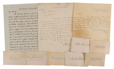 Lot #117 Martin Van Buren and Cabinet Group Lot - Image 2