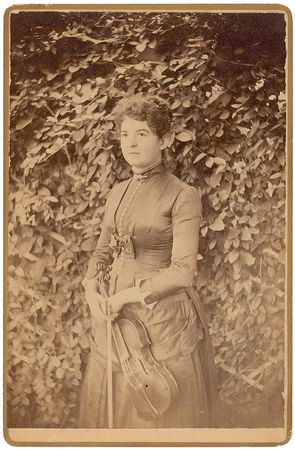 Lot #776 Maud Powell Signed Photograph - Image 1