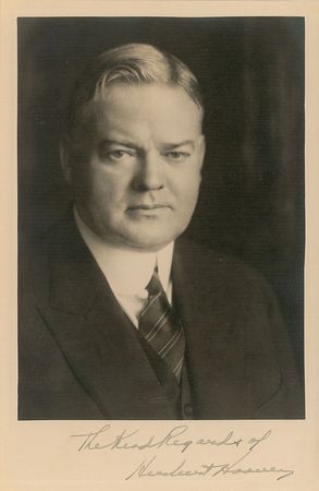 Lot #38 Herbert Hoover - Image 1