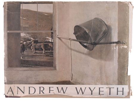 Lot #712 Andrew Wyeth: Wyeth highlights his book with an original sketch of a hand and quill, the first we have ever seen - Image 2