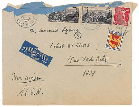 Lot #557 Marc Chagall Handwritten Letter Signed - Image 4