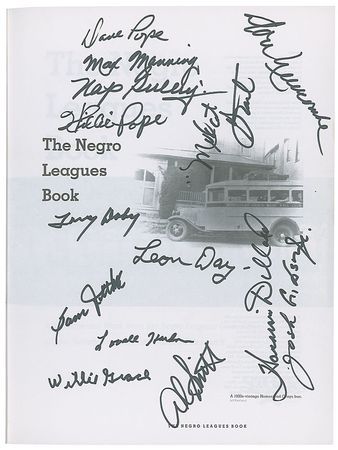 Lot #1430 Baseball: Negro League - Image 1