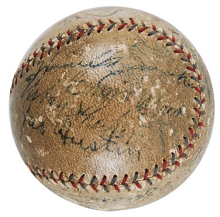 Lot #1382 Baseball Legends: Stupendous cast of early ballplayers, with Ruth, Gehrig, Speaker, and more - Image 2
