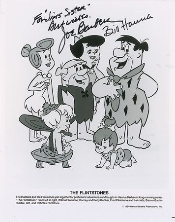 Lot #744 Bill Hanna and Joe Barbera Group Lot - Image 1