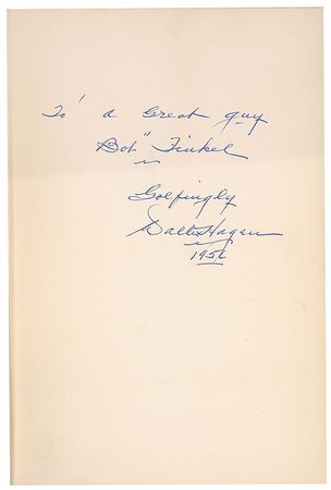 Lot #1388 Walter Hagen: “Golfingly, Walter Hagen” - Image 1