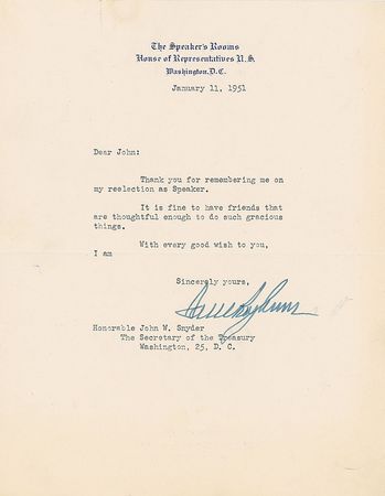 Lot #348 Sam Rayburn - Image 2