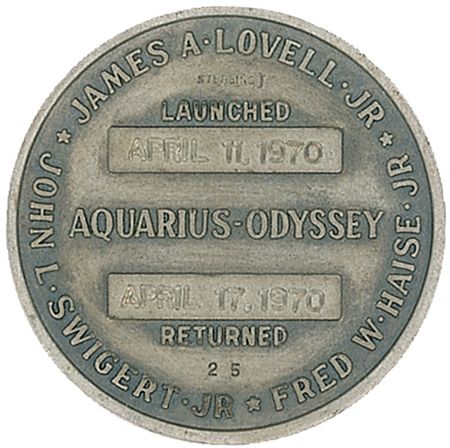 Lot #436 Apollo 13: 