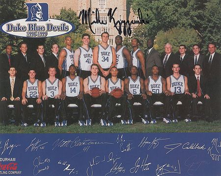 Lot #1530 Mike Krzyzewski Signed Photographs - Image 1