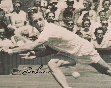 Lot #1532 Rod Laver Signed Photographs - Image 2