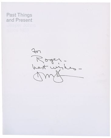 Lot #614 Jasper Johns Book - Image 1