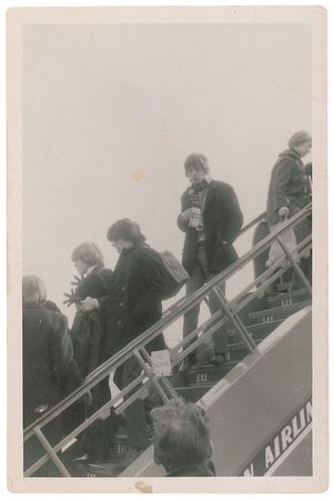 Lot #826 Rolling Stones: Rare fully signed 1960s candid snapshot - Image 2