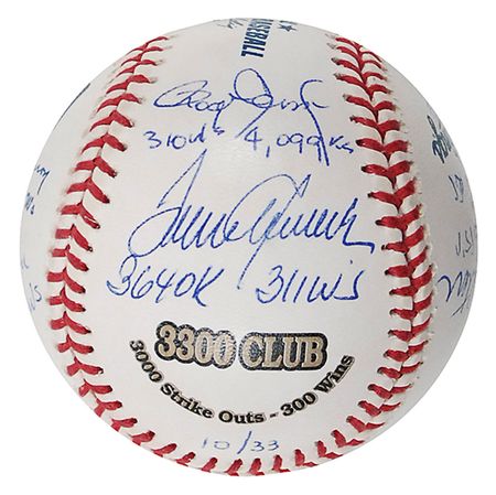 Lot #1428 Baseball: Hall of Fame Pitchers Baseball - Image 1