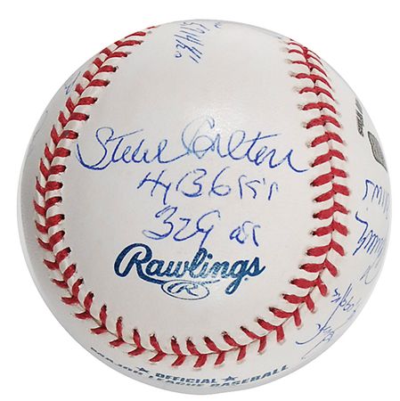 Lot #1428 Baseball: Hall of Fame Pitchers Baseball - Image 5
