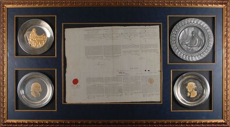 Lot #43 Thomas Jefferson and James Madison: Ship?s papers for the Remittance, bound for the Dutch West Indies - Image 1