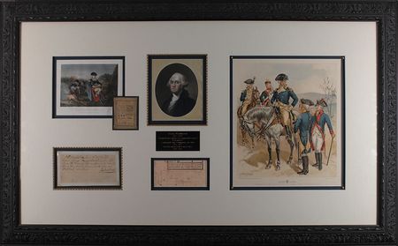 Lot #116 George Washington: Impressive and exceptionally rare receipt signed in full by the soon-to-be Commander-in-Chief - Image 1