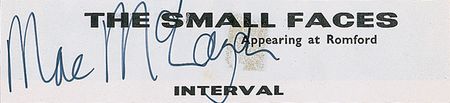 Lot #1040 Small Faces Program Page - Image 2