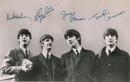Lot #965 Beatles: Mimi Smith Promo Card - Image 1