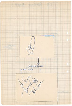 Lot #961 Beach Boys Signatures - Image 2