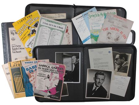 Lot #783 ASCAP Collection: Fantastic collection of some of ASCAP’s biggest names, including Irving Berlin and Cole Porter - Image 1