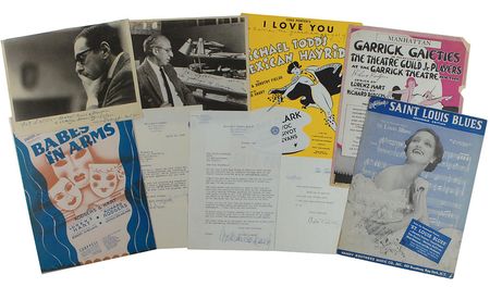 Lot #783 ASCAP Collection: Fantastic collection of some of ASCAP’s biggest names, including Irving Berlin and Cole Porter - Image 2