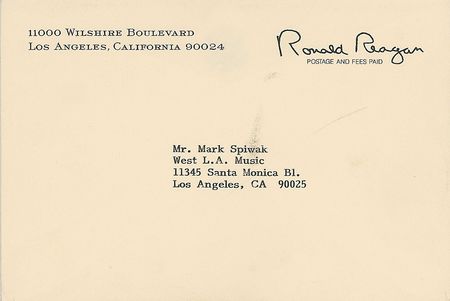 Lot #74 Ronald Reagan Handwritten Letter Signed - Image 2