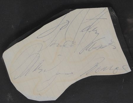 Lot #1109 Marilyn Monroe Signature - Image 1