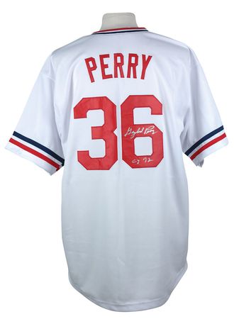 Lot #1580 Gaylord Perry Baseball Jerseys - Image 1