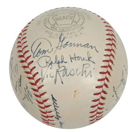 Lot #1397 NY Yankees Baseball - Image 2