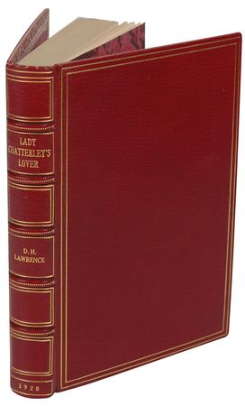 Lot #621 D. H. Lawrence: Stunning private first edition of the 1928 novel that sparked worldwide controversy - Image 2