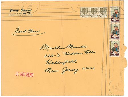 Lot #1118 James Stewart: “John Wayne was a great man” - Image 3