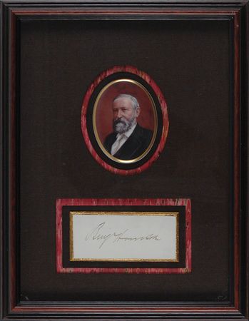 Lot #30 Benjamin Harrison Signature