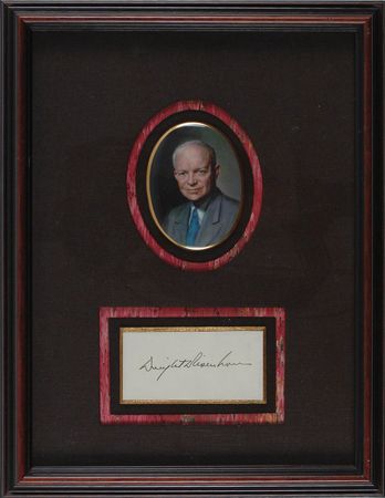 Lot #17 Dwight D. Eisenhower Signature