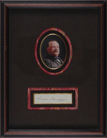 Lot #11 Grover Cleveland Signature