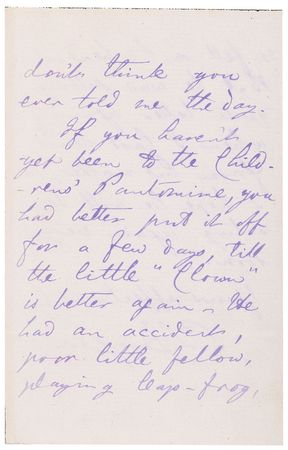 Lot #577 Charles L. Dodgson: A tongue-in-cheek letter sending a Lewis Carroll portrait, and another letter mentioning “Alice’s Adventures” and “the Looking-glass” - Image 3