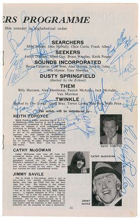 Lot #813 Musical Express: 1965 concert program featuring the Rolling Stones and a slew of other British ‘All-Stars’ - Image 4