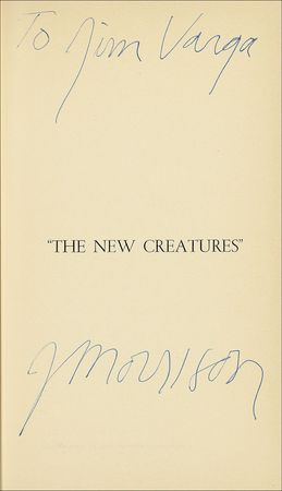 Lot #805 The Doors: Jim Morrison: The New Creatures poetry book, one of just 100 printed - Image 1