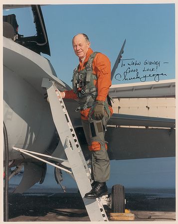 Lot #516 Chuck Yeager - Image 1
