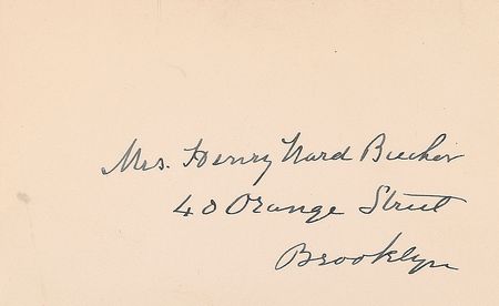 Lot #534 Eunice White Beecher - Image 1