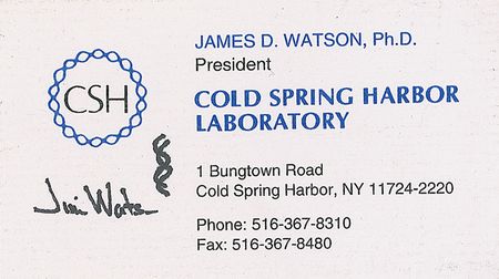 Lot #321 DNA: James D. Watson Group Lot - Image 2