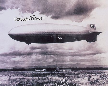 Lot #475 Hindenberg: Werner Franz Signed Photographs - Image 1