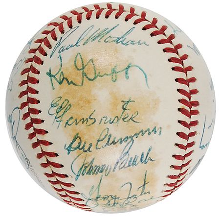 Lot #1458 Cincinnati Reds Baseball - Image 3