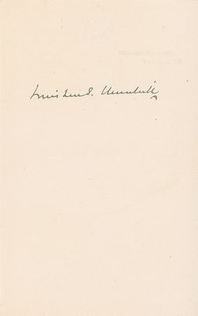 Lot #171 Winston Churchill Signature - Image 1