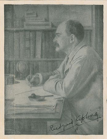 Lot #620 Rudyard Kipling Signed Photograph - Image 1