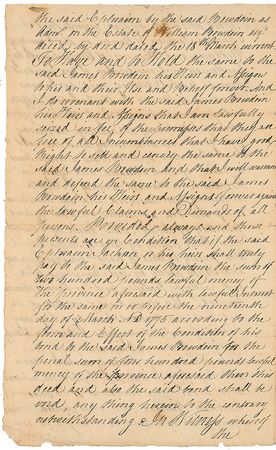 Lot #163 James Bowdoin Endorsement - Image 2