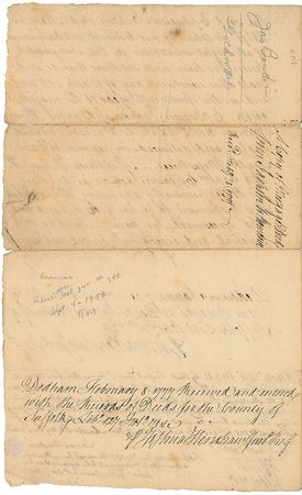 Lot #163 James Bowdoin Endorsement - Image 4