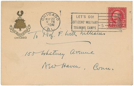 Lot #168 Howard Carter: A day after a 1924 Tut lecture in Chicago, his discoverer accepts an honorary doctorate from Yale - Image 3