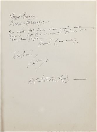 Lot #326 Brian Aherne’s Guest Book - Image 1
