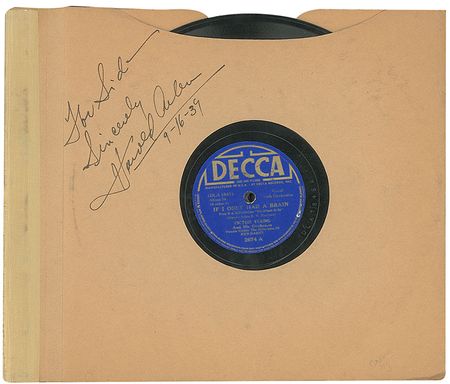 Lot #320 Wizard of Oz: Harold Arlen - Image 1