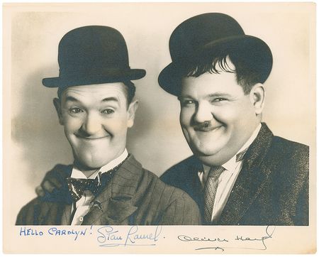 Lot #32 Laurel and Hardy