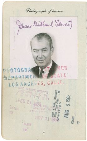 Lot #264 James Stewart - Image 1